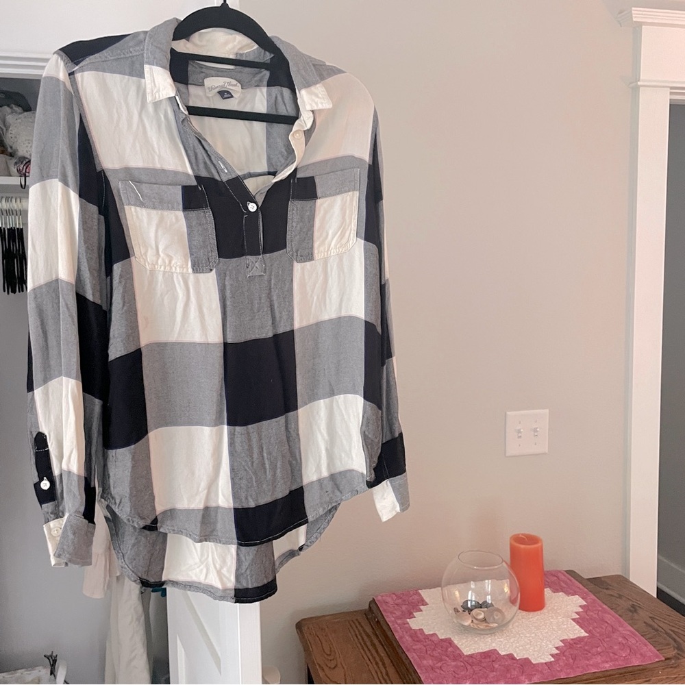 Flannel top